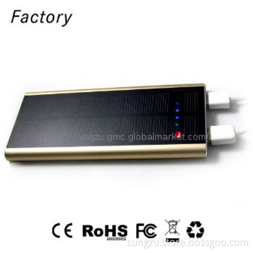 2014 new products solar power charger/ solar power bank manufacturer